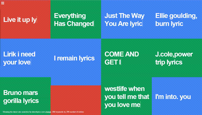 Example for directlyrics.com